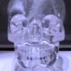 Crystal Skull, British Museum, London. The skull works as a super computer chip. T.ET.T